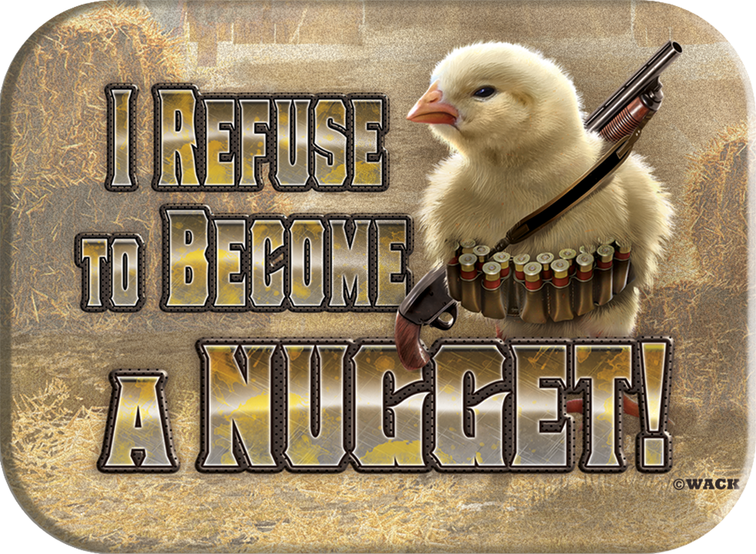 Magnet: Chicken Nugget Refusal