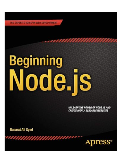 Cover of Beginning Node.js by Basarat Ali Syed, Apress.