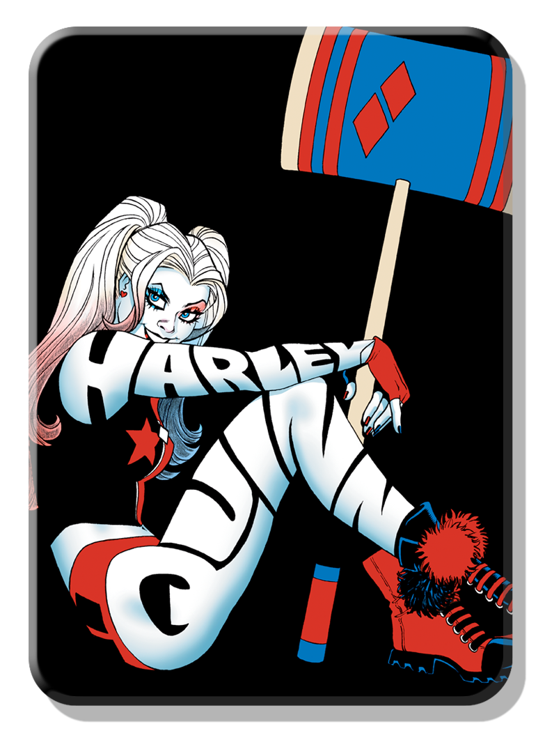 Magnet: DC - Harley Quin - Mallet