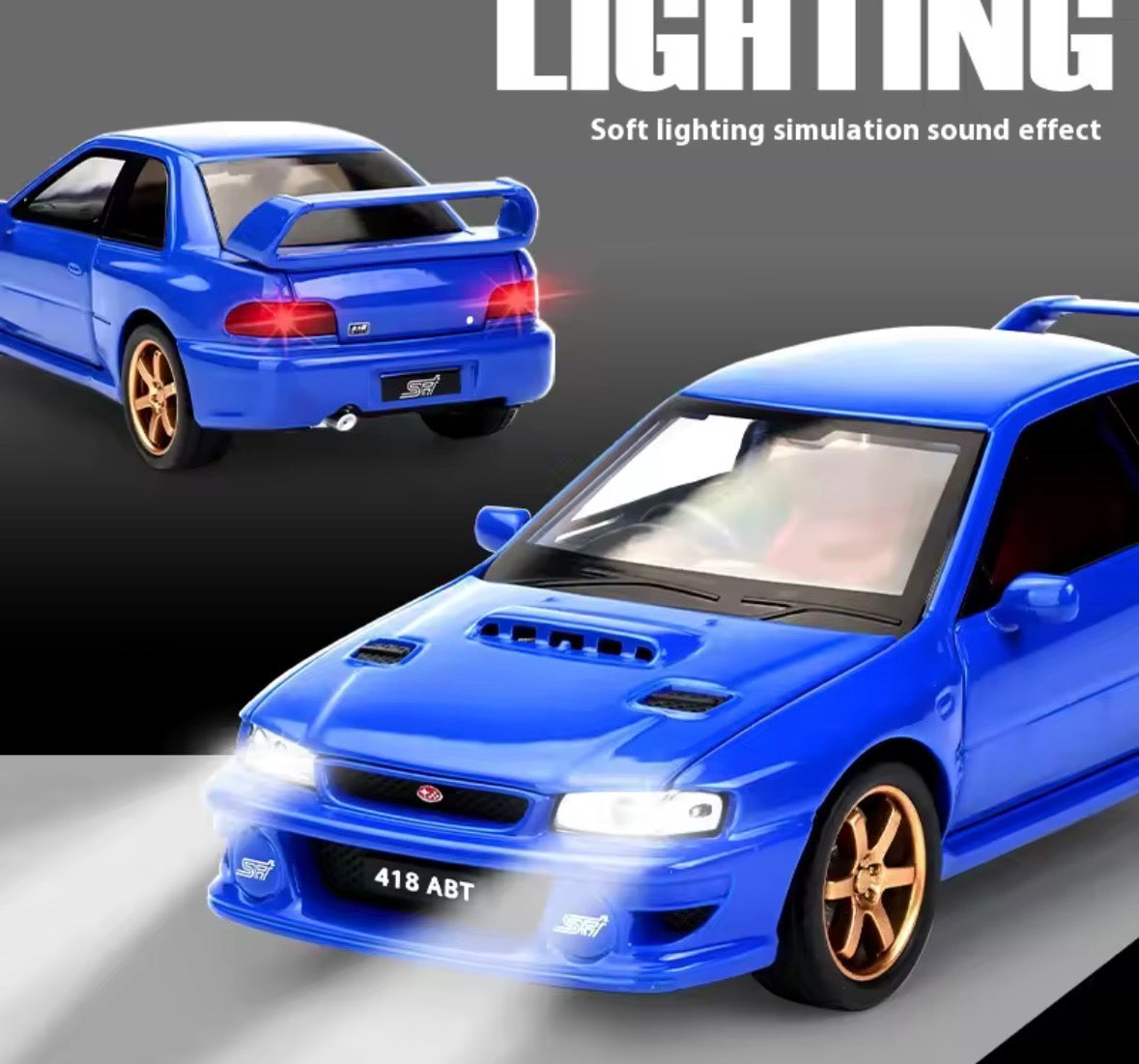 ποΈ 1/32 Scale Subaru Impreza WRX STI Die-Cast Model