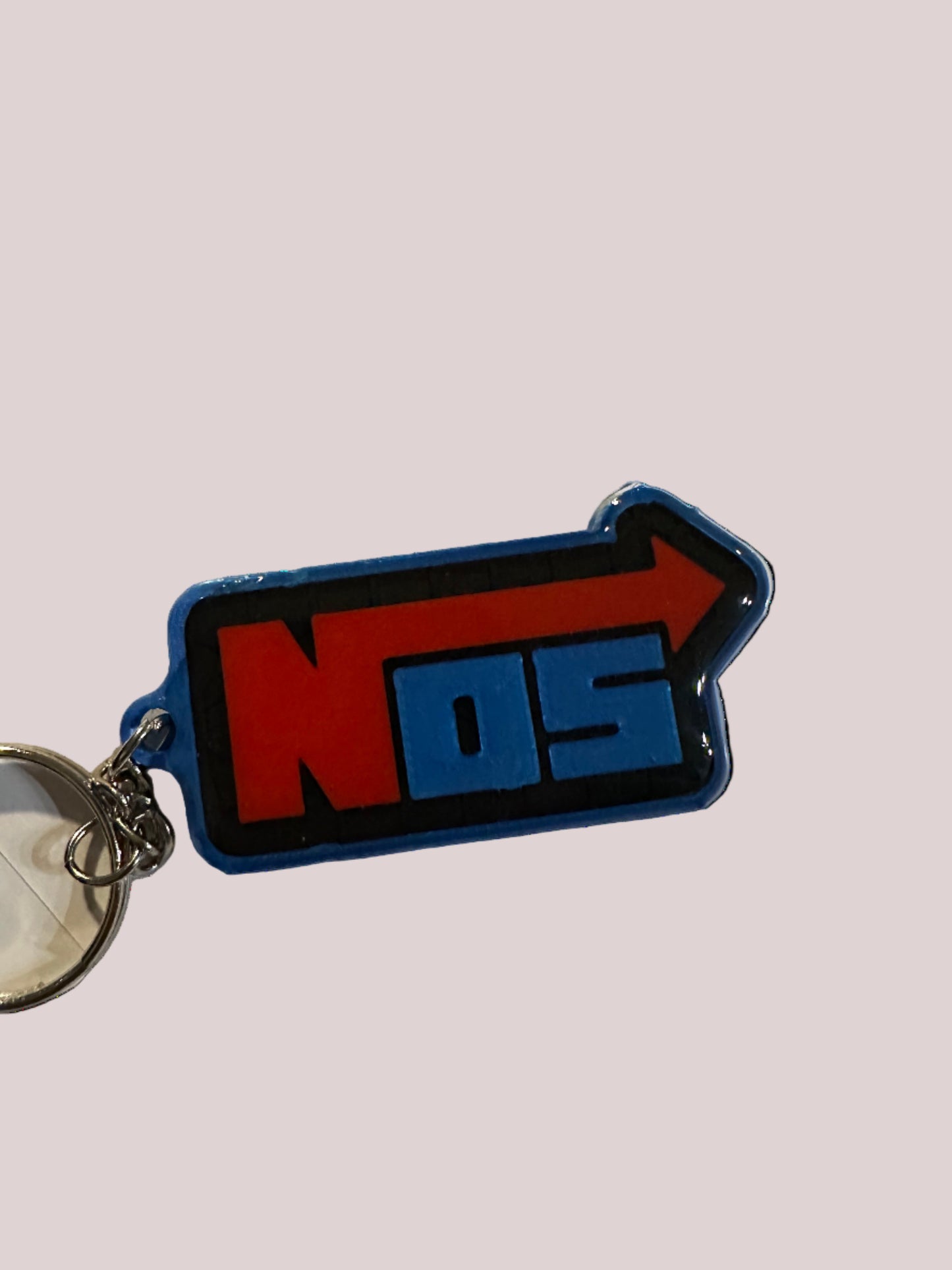 π NOS JDM Car & Motorcycle Keychain