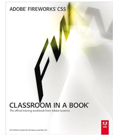 Adobe Fireworks CS5 Classroom in a Book training workbook cover.