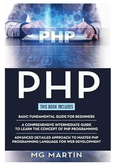 PHP programming guide book for beginners to advanced web development.