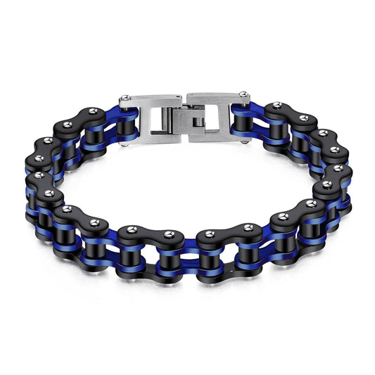 Stainless Steel Motorcycle Chain Bracelet