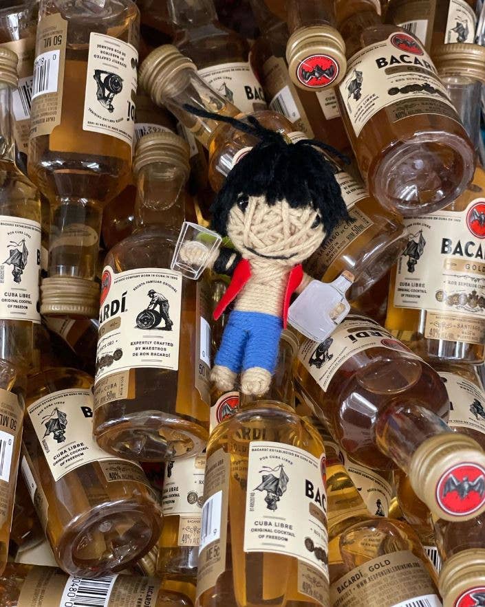 Boozy Dude  - Watchover Voodoo Dolls Keychain
