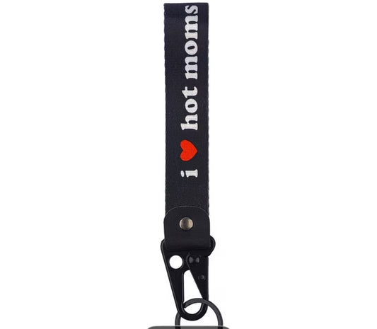 😍 keychain - Hot Mama Keychain - Adorable & Sassy Gift for Stylish Moms