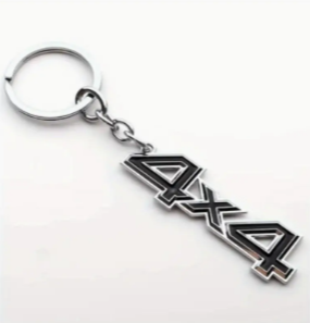 4 x 4 keychain