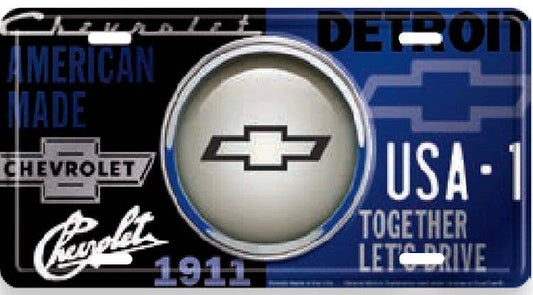 Chevy Bullseye - License Plate