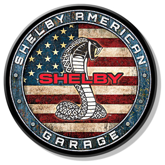 Magnet: Shelby Garage Round