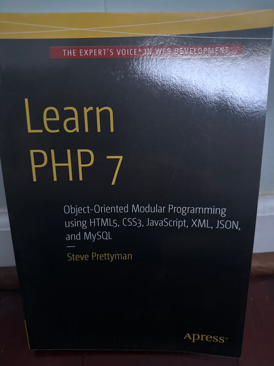 Learn PHP 7 Object-Oriented Modular Programming Book Cover