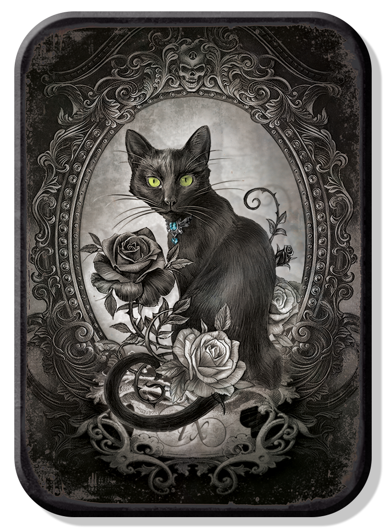 Magnet: Alchemy Black Cat