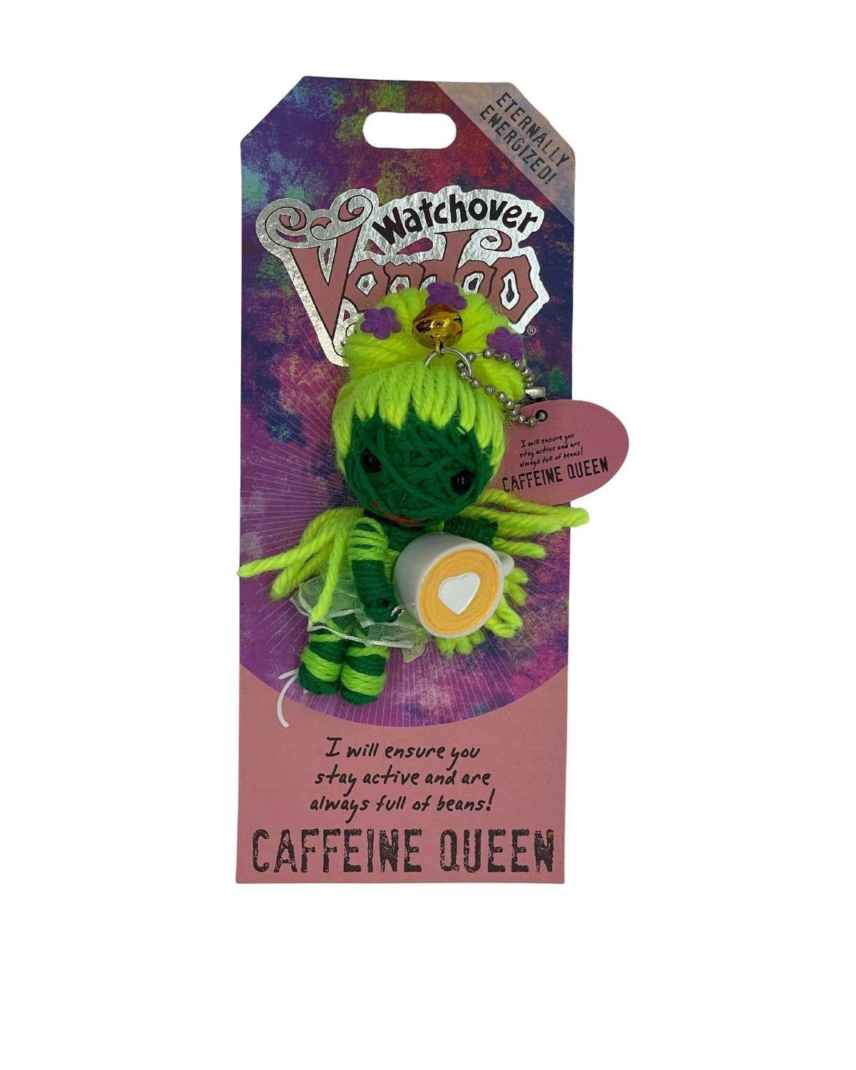 Caffeine Queen  - Watchover Voodoo Dolls Keychain