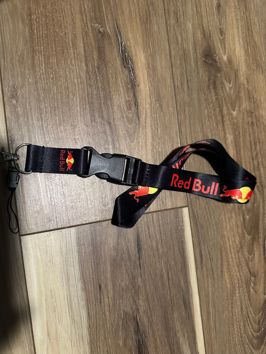 RedBull Lanyard for Keys & Badges