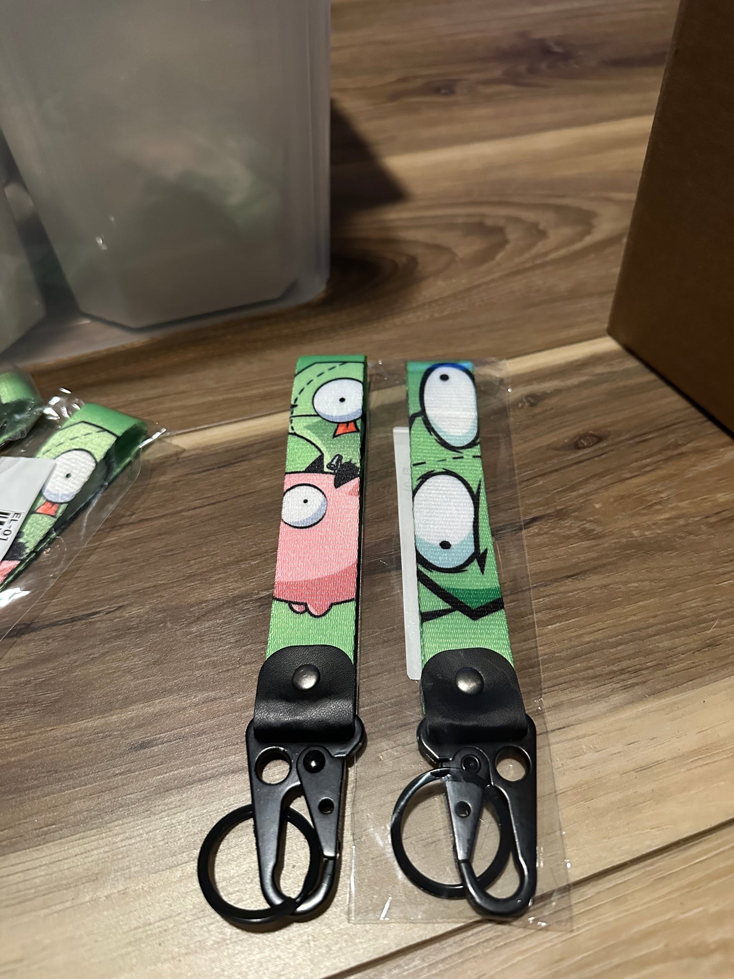 Invader Zim Keychain