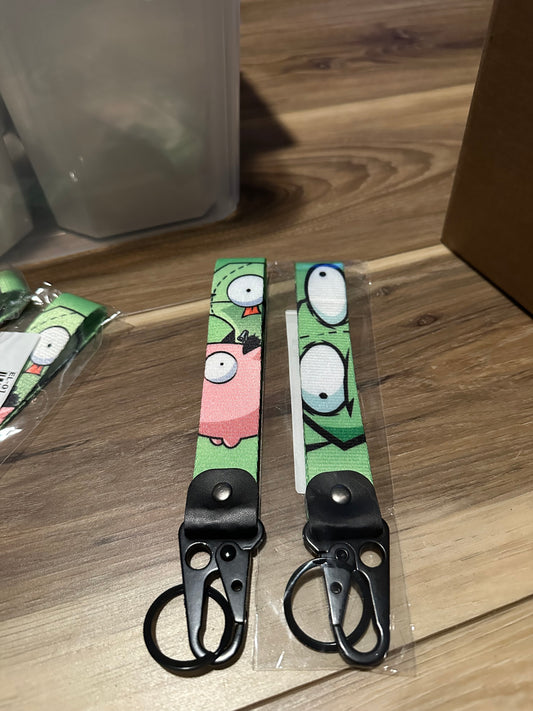 Invader Zim Keychain