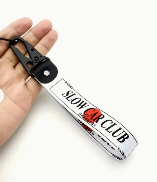Slow Car Club Keychain
