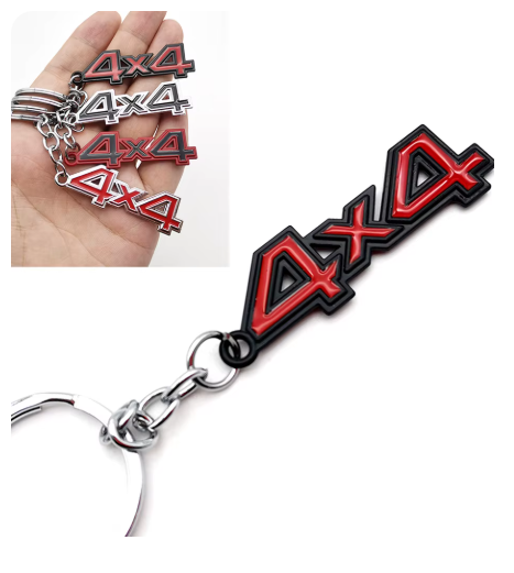 4 x 4 keychain