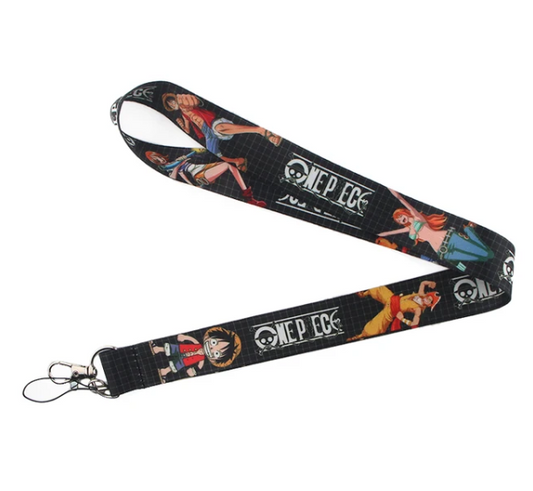 One Piece Anime Monkey D. Luffy Lanyard