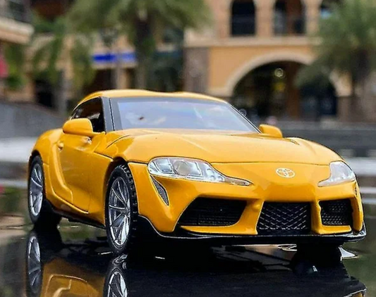 1:32 Toyota GR Supra Car Alloy Diecast Sports Vehicles Sound and Light Toy