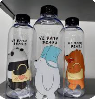 We Bare Bears Water Bottles