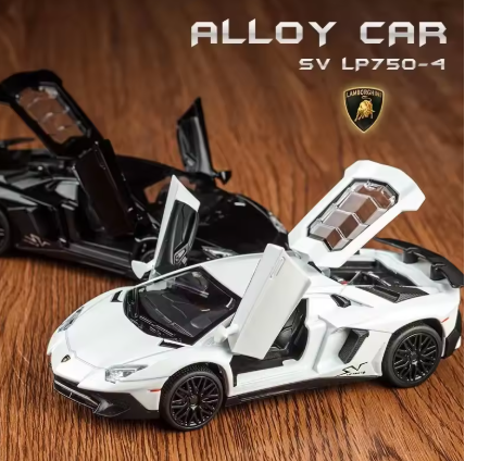 1:32 Lamborghinis SV LP750-4 Alloy Sports Car Model Diecast & Toy Metal Vehicle Simulation