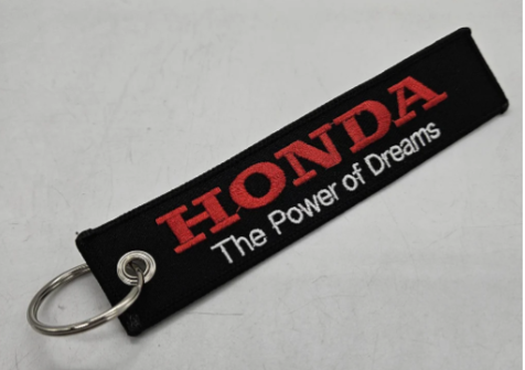HONDA TYPE R BLACK DOUBLE SIDE Key Tag