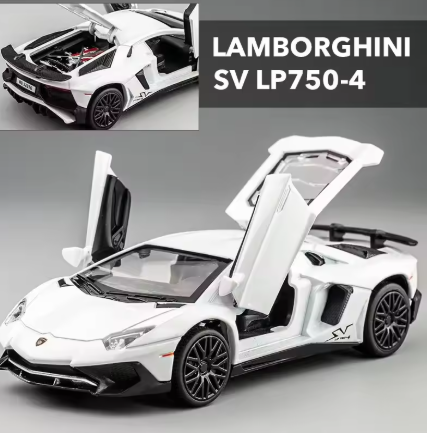 1:32 Lamborghinis SV LP750-4 Alloy Sports Car Model Diecast & Toy Metal Vehicle Simulation