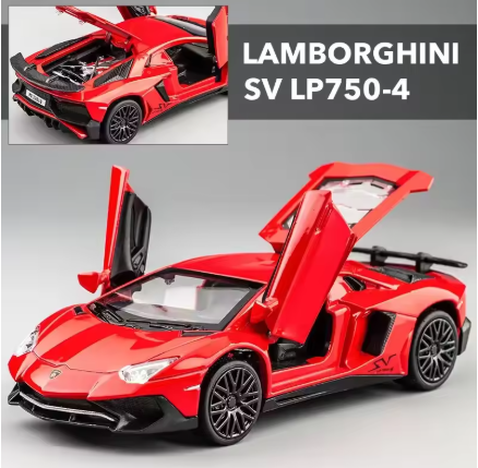 1:32 Lamborghinis SV LP750-4 Alloy Sports Car Model Diecast & Toy Metal Vehicle Simulation