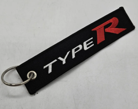 HONDA TYPE R BLACK DOUBLE SIDE Key Tag